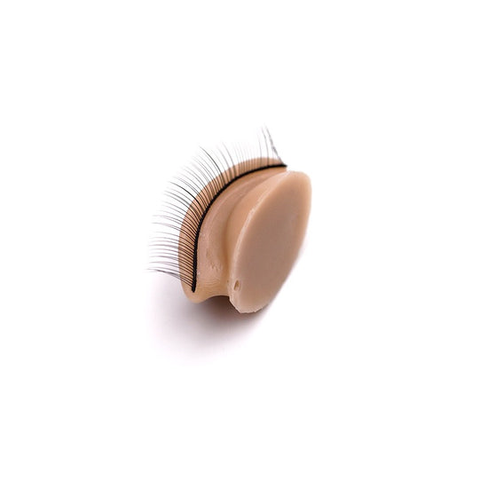Modular Silicone Lash Practice Pad with Removable Eyelids
